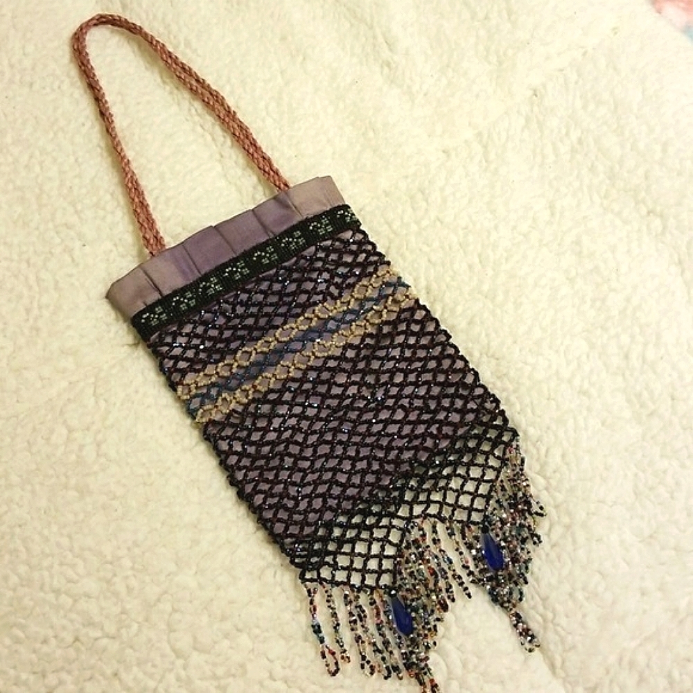 Vintage beaded handbag.